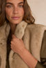 Picture of SUZANNE SLEEVELESS FLUFFY CARDIGAN